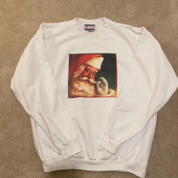 EUC Santa Sweatshirt - Picture 1 of 8